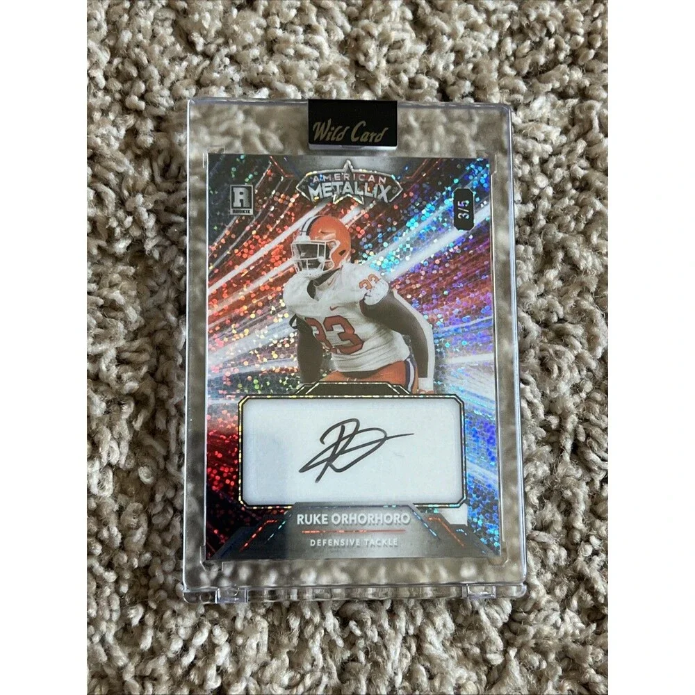 Ruke Orhorhoro Auto 3/5 2023 Wild Card American Metallix